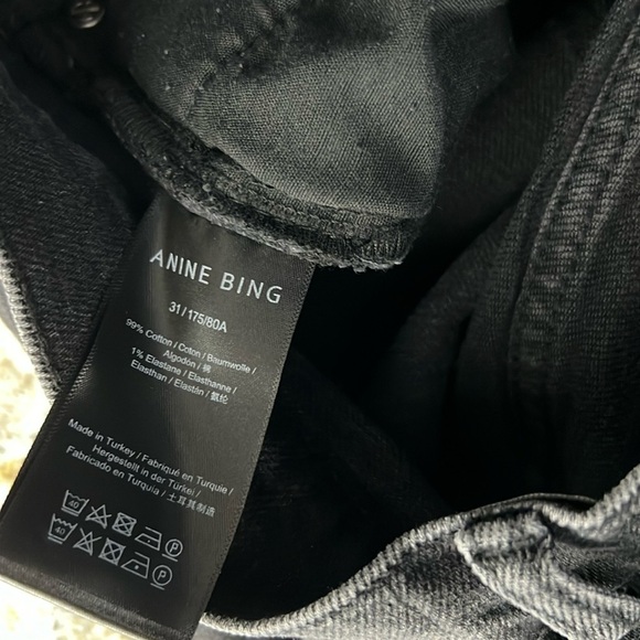 Anine bing jax skinny jeans women’s 31 - Picture 8 of 8